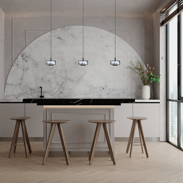 Modern Planetary Shaped Pendant Light