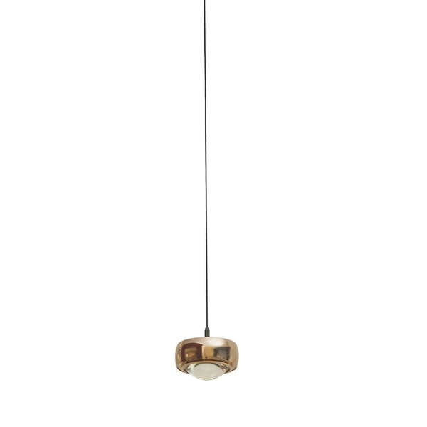 Modern Planetary Shaped Pendant Light Rose Gold