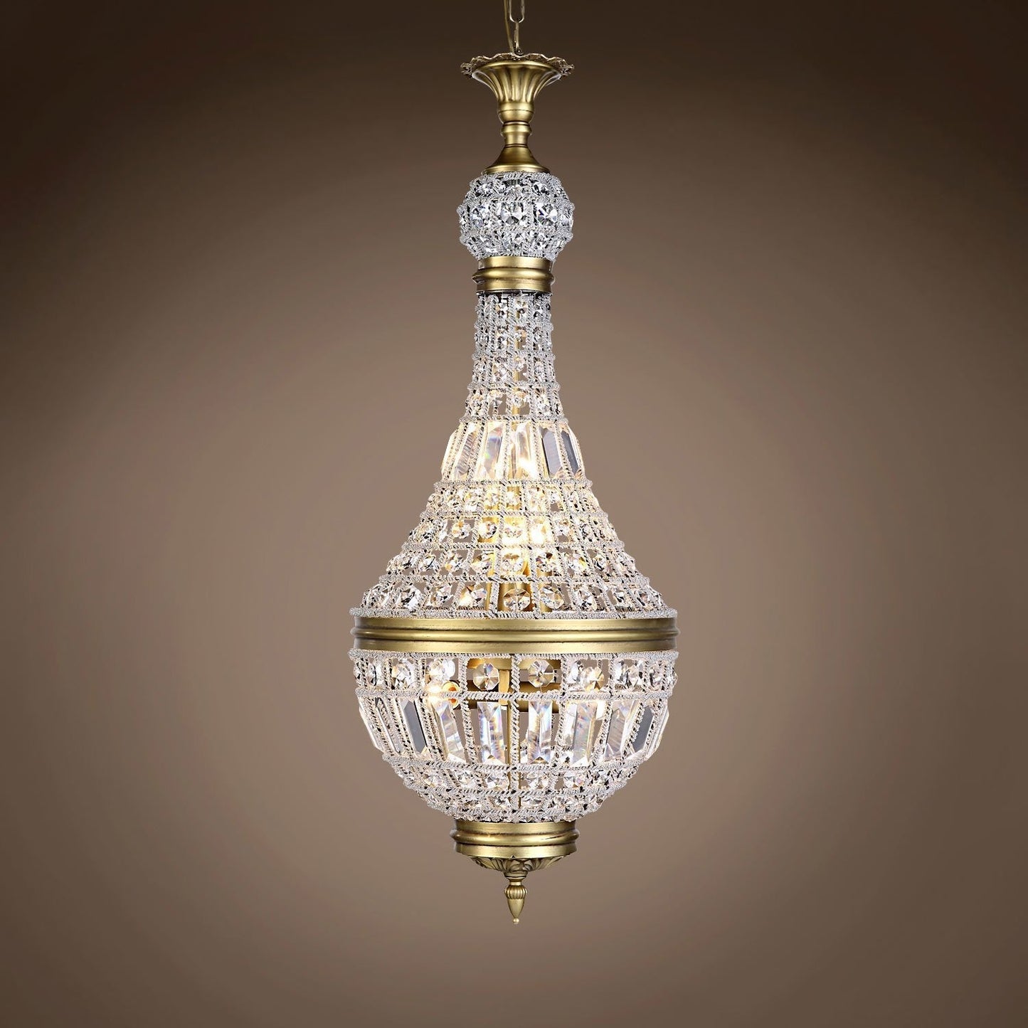 French Empire Crystal Chandelier - Kavker