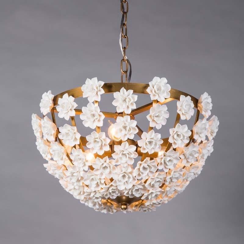 Monte Carlo Flower Pendant 18" - Kavker