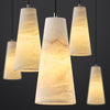 Modern Spanish Alabaster Mini Pendant Light – Round Design