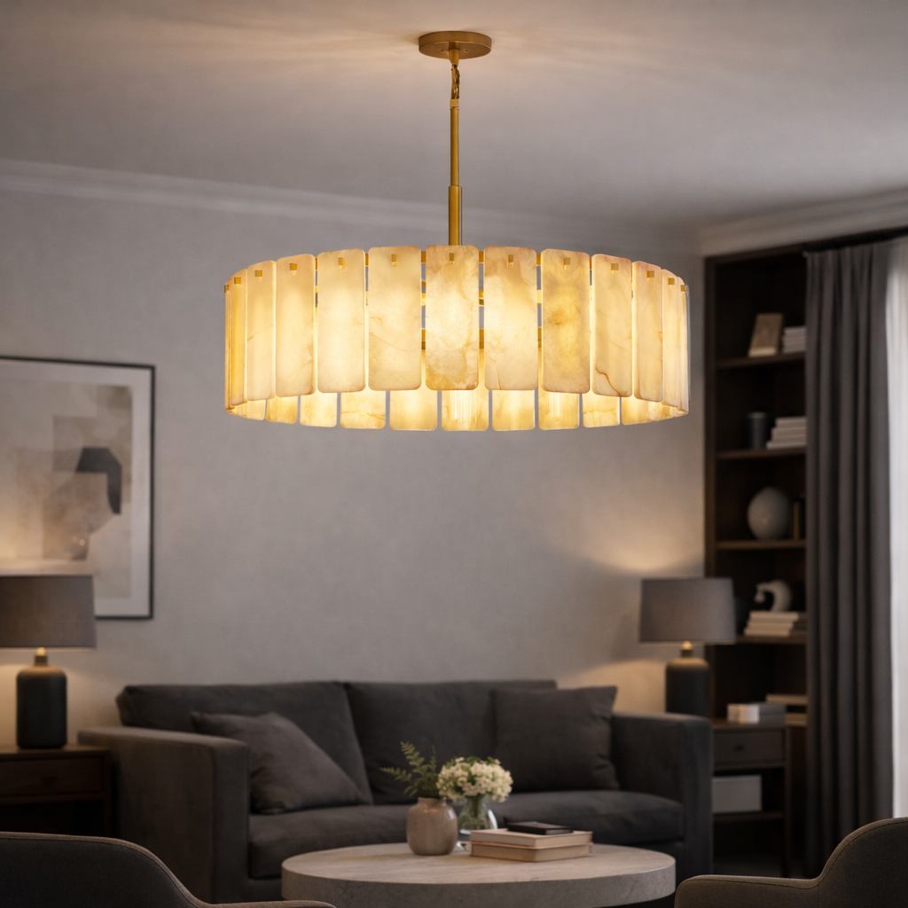 Onyx Round Chandelier | Kavker