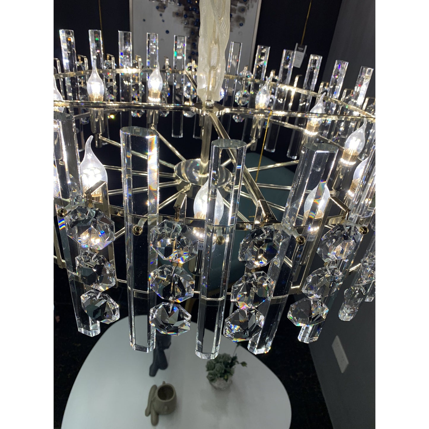 Gem Foyer Crystal Chandelier 95680-4 - Kavker -