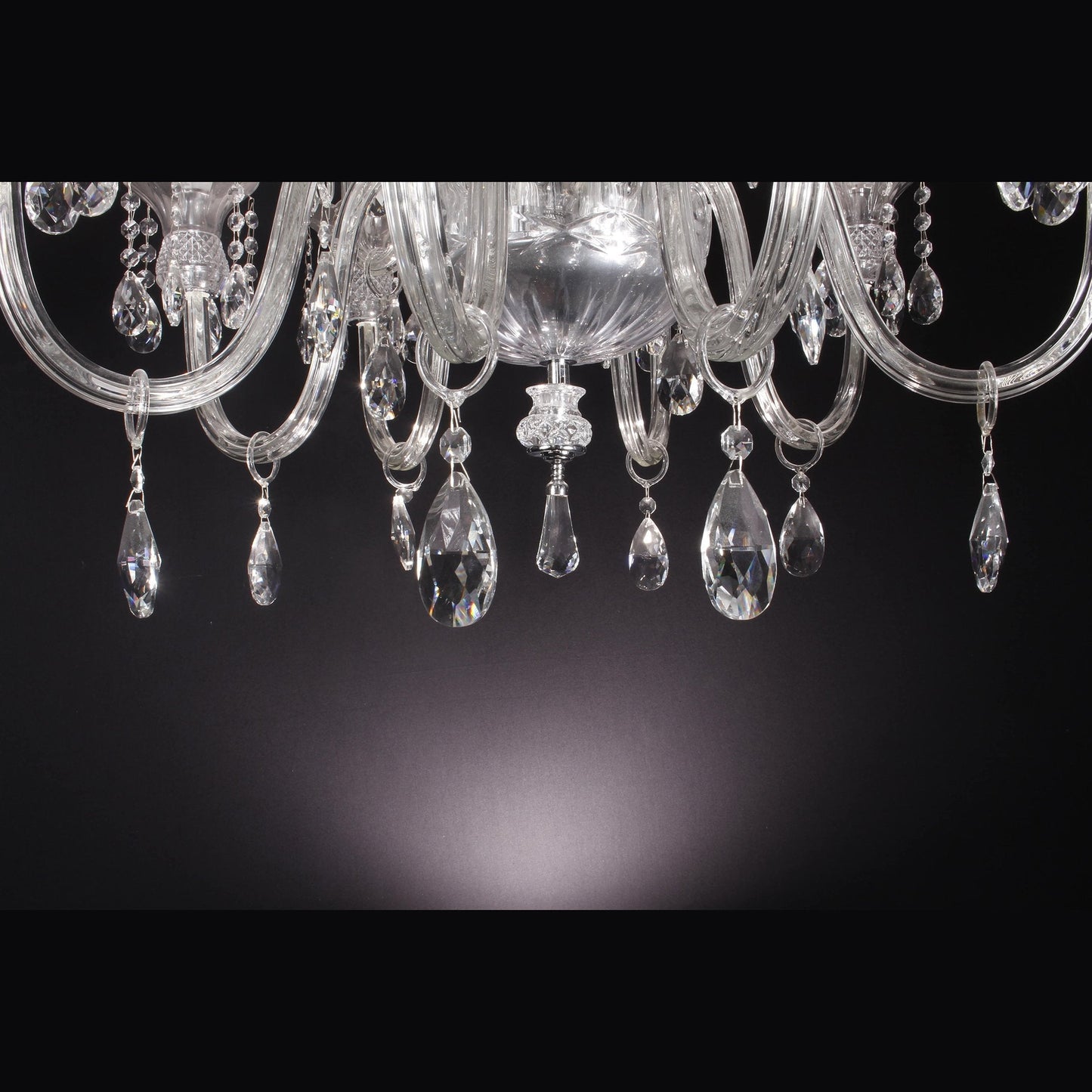 Scala Crystal 12 Light Chandelier - Kavker
