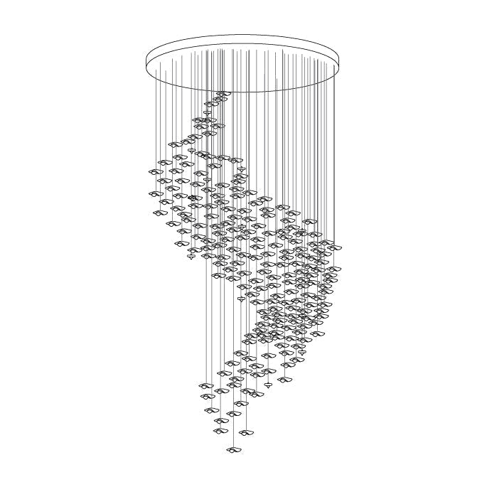 Sand Sea Chandelier-Kavker