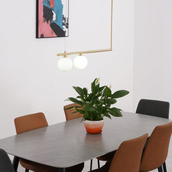 Vakkerlight Satellite Geometric Modern Ceiling Pendant Light – Gold/Black/Brass