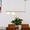 Vakkerlight Satellite Geometric Modern Ceiling Pendant Light – Gold/Black/Brass