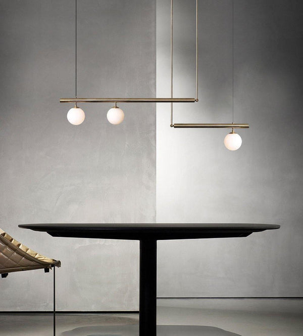 Vakkerlight Satellite Geometric Modern Ceiling Pendant Light – Gold/Black/Brass