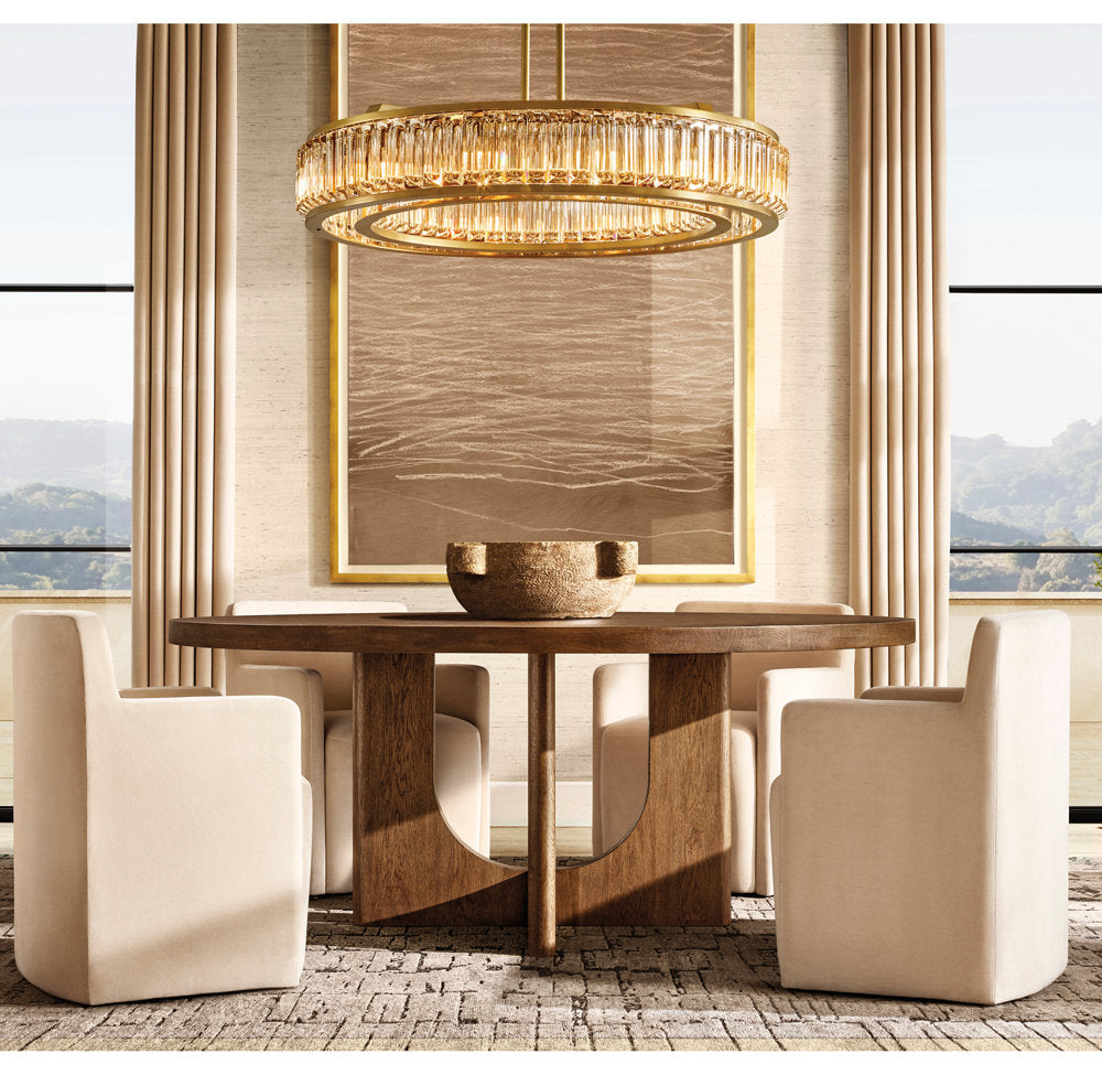 MAURIER ROUND CHANDELIER 48"