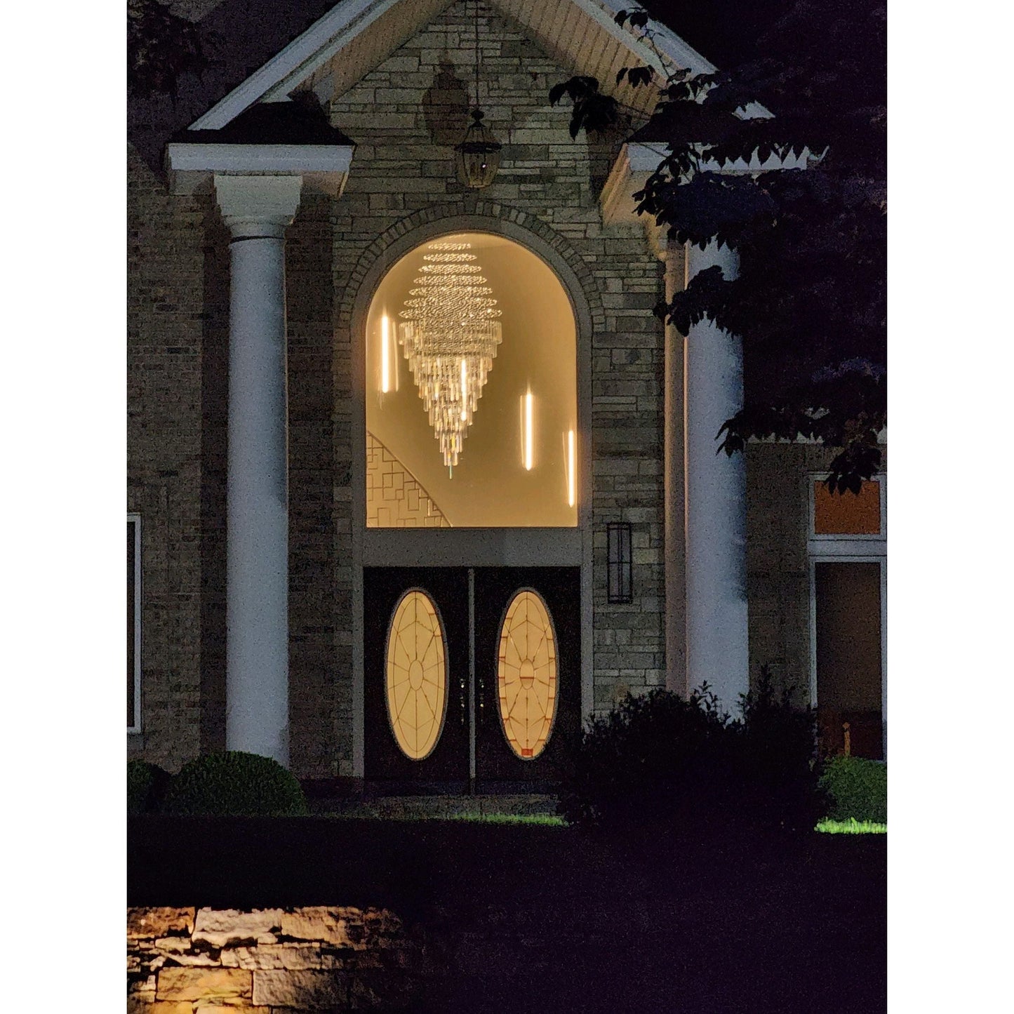 Ferenze V2 Rainfall Beaded Crystal Chandelier - Kavker