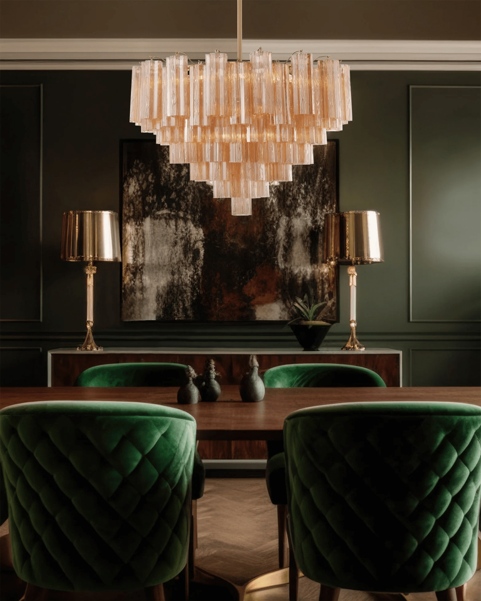 Modern Virella Murano Chandelier - Kavker