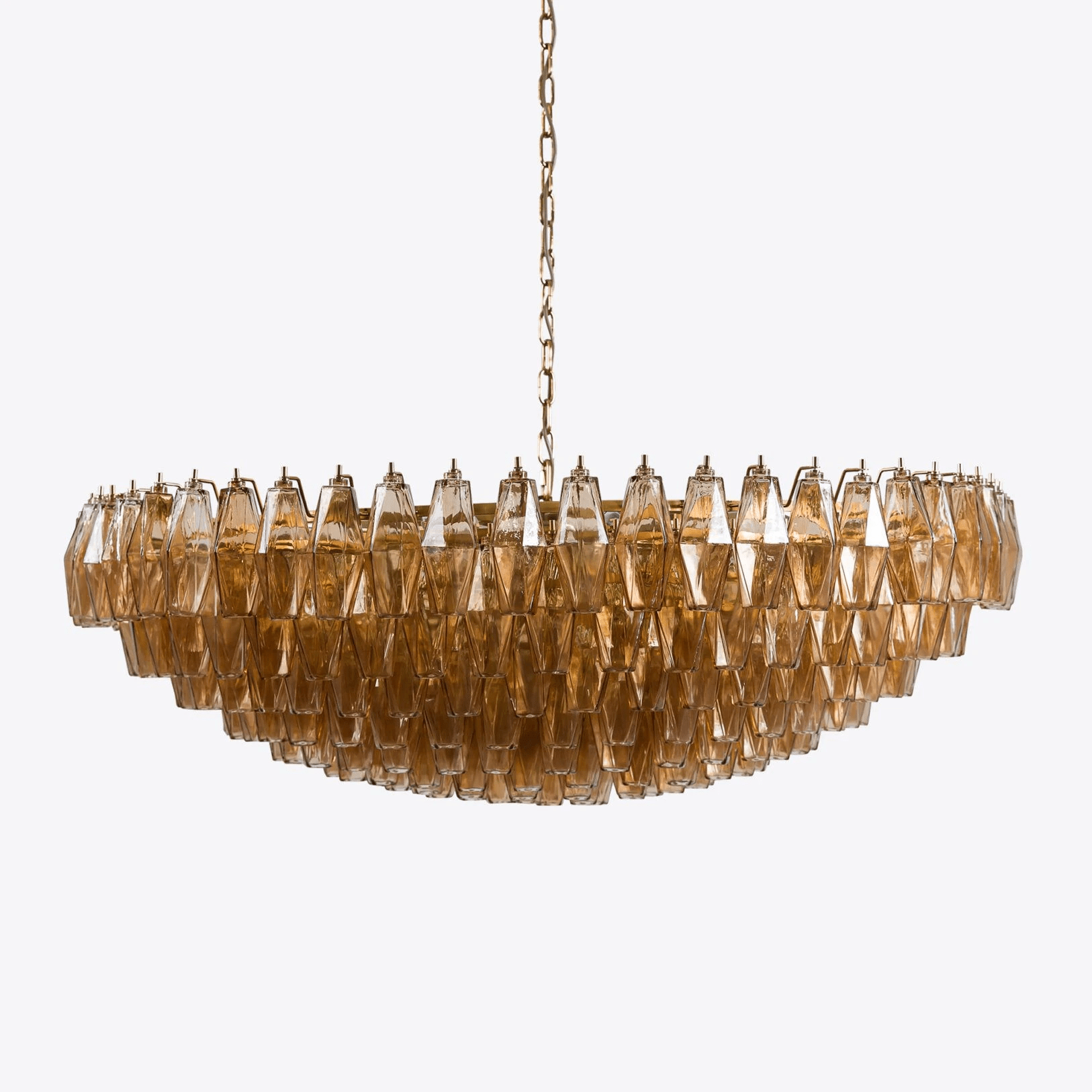 Premium Amber Sorrento Chandelier - Kavker