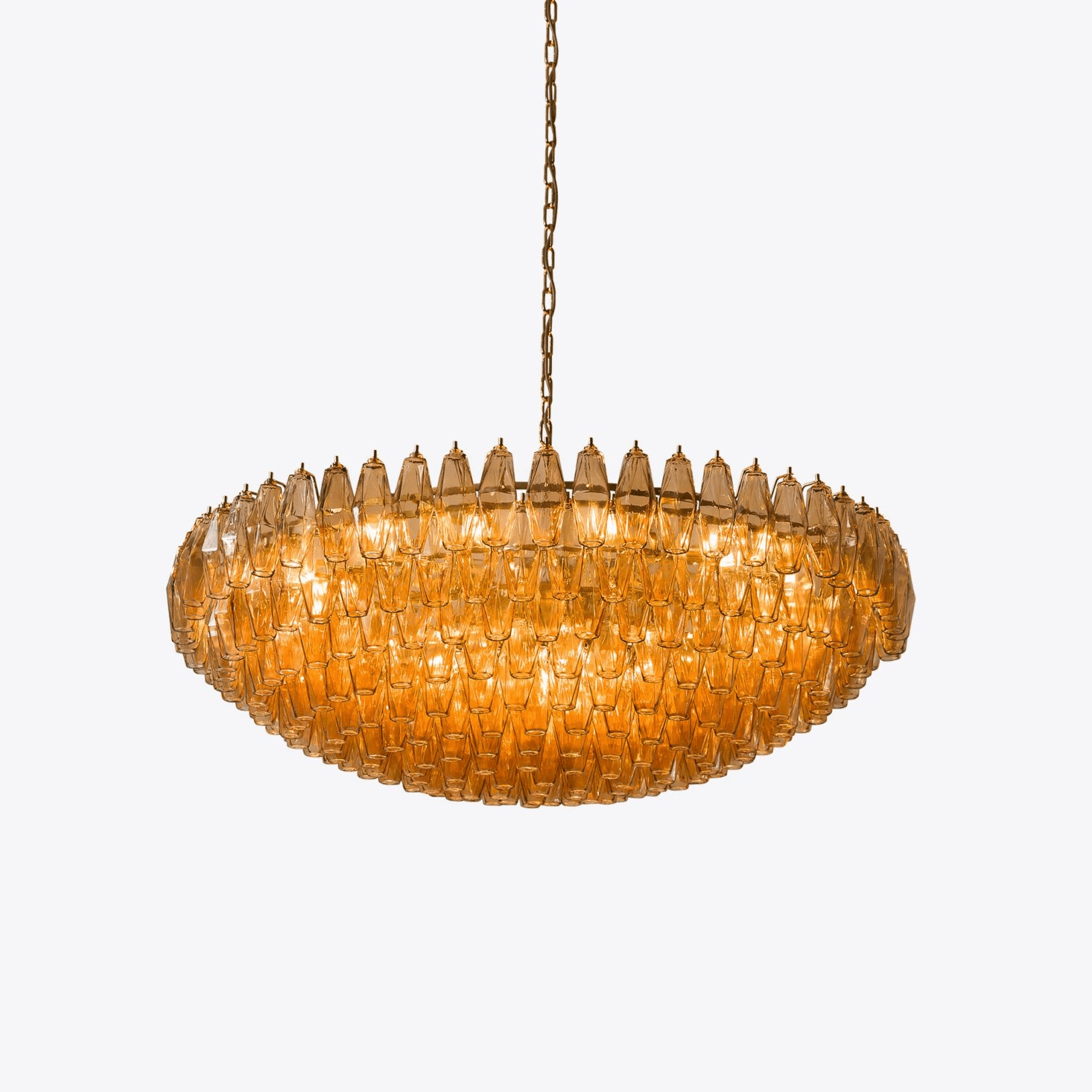 Premium Amber Sorrento Chandelier - Kavker