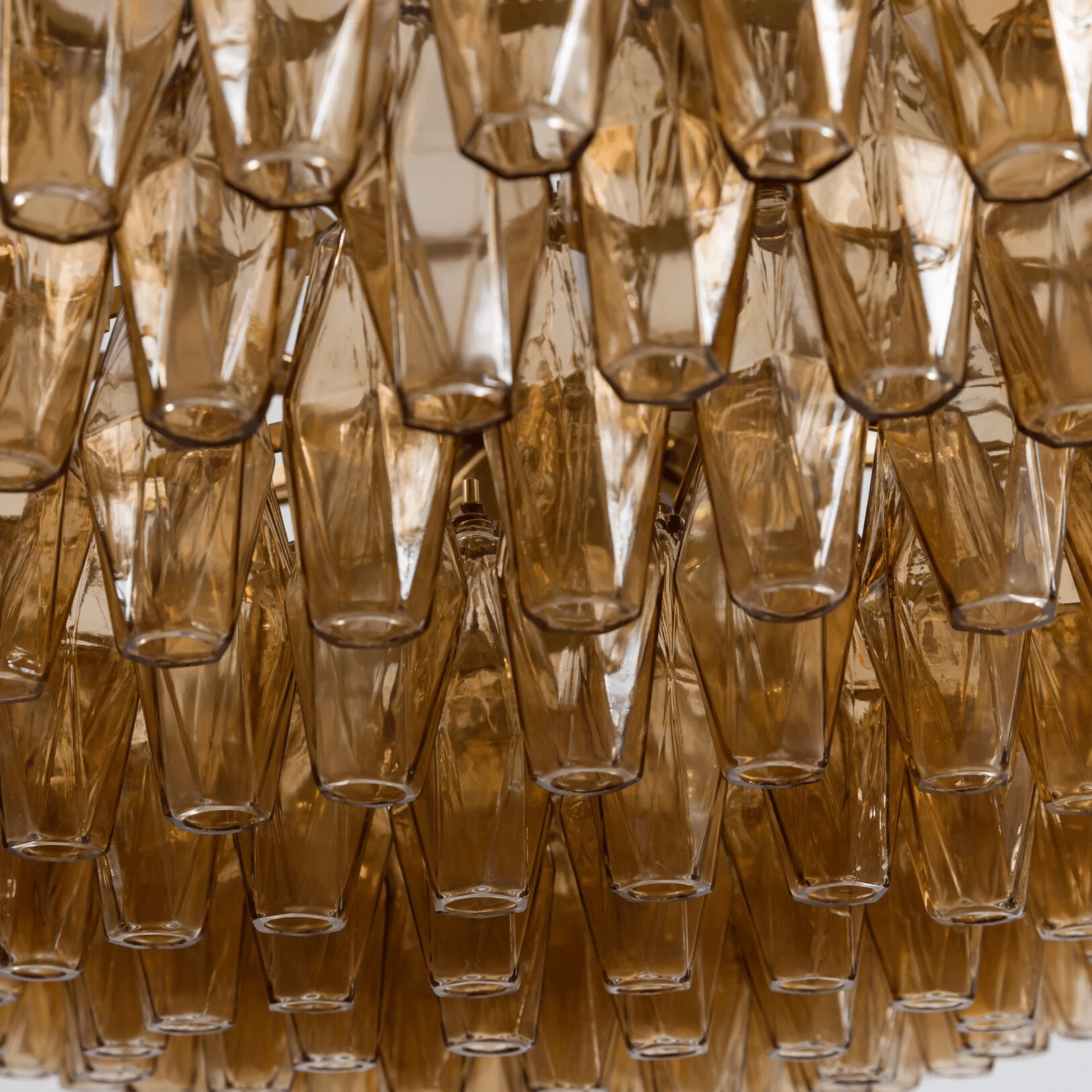 Premium Amber Sorrento Chandelier - Kavker