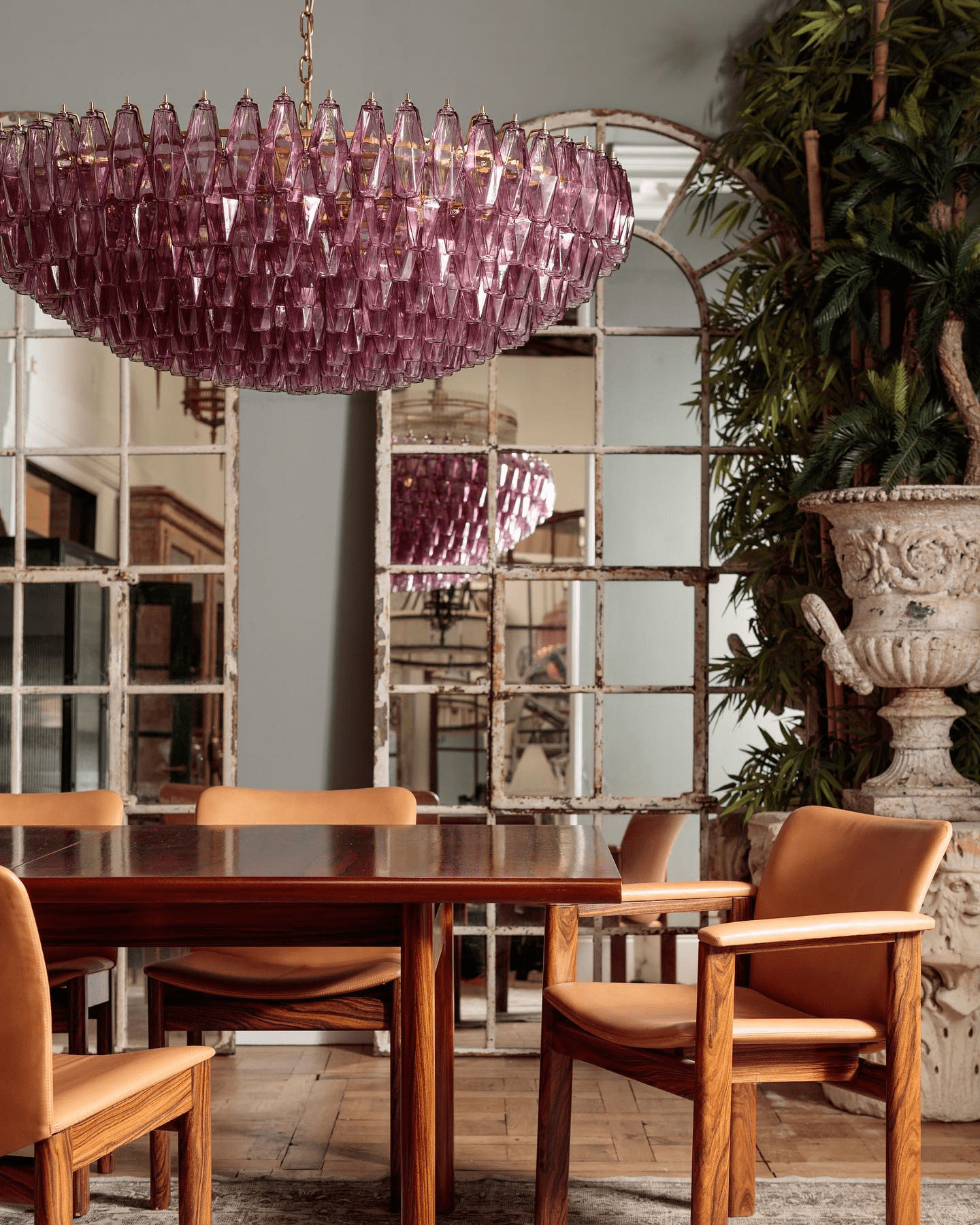 Premium Amber Sorrento Chandelier - Kavker
