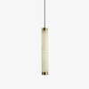 Aria Brushed Brass Alabaster Pendant Lamp – Elegant Ceiling Light