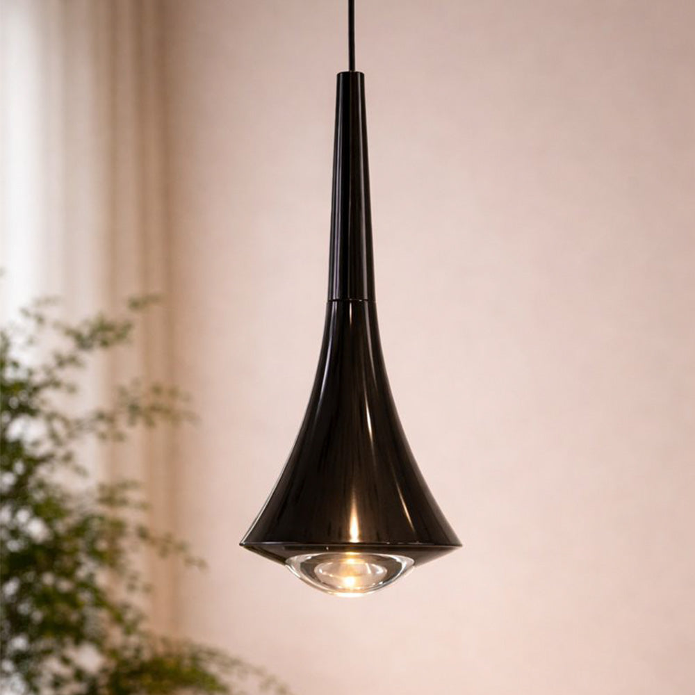 Bell-Shaped LED Single-Head Pendant Light