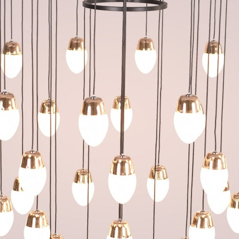 Extra Large Post-Modern Multi-tier Chandelier for High-ceiling Room/Stairs-Kavker