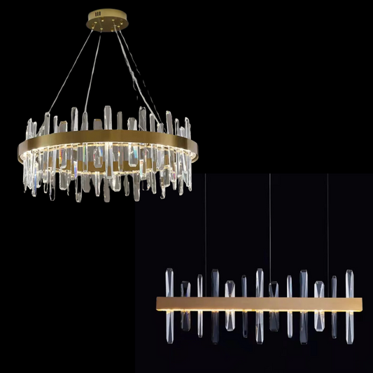 Crystal Chandelier For Dining Room Unique Style Crystal Pendant Light-Kavker