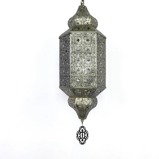 Vintage Characteristic Moroccan Hollow Carved Handmade Pendant Chandelier for Bedroom/Dining Room/Cafe/Hotel/Bar B&B-Kavker