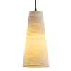 Modern Spanish Alabaster Mini Pendant Light – Round Design Brass-1