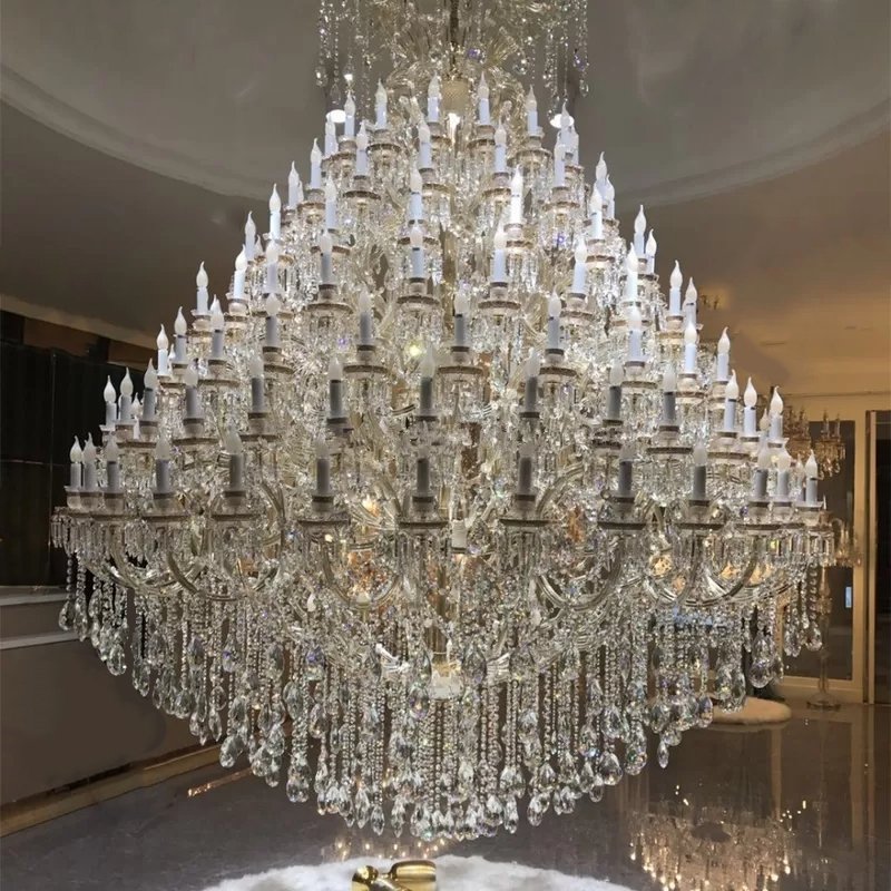 66L Rococo Foyer Classic Crystal Chandelier - Kavker -