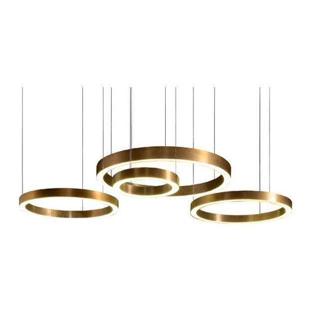 Liana Round 4-Ring Cascade LED Chandelier - Kavker - 