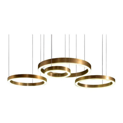 Liana Round 4-Ring Cascade LED Chandelier - Kavker - 