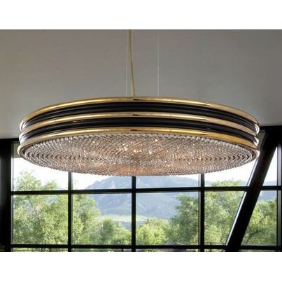 Valentina Round Crystal Chandelier - Kavker