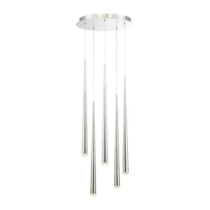 Anthropology Round Tubular Pendant Light - Kavker