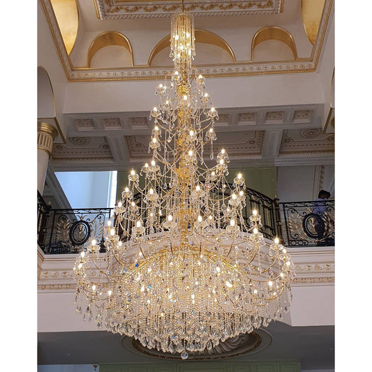 Sterkas Large Foyer Classic Crystal Chandelier 1802/78 - Kavker -