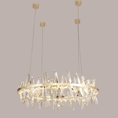 Beneteau Crystal Round Ring LED Chandelier - Kavker - 