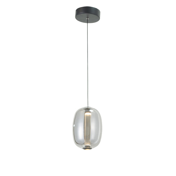 Modern Elliptical Glass Chandelier Φ130*H1500