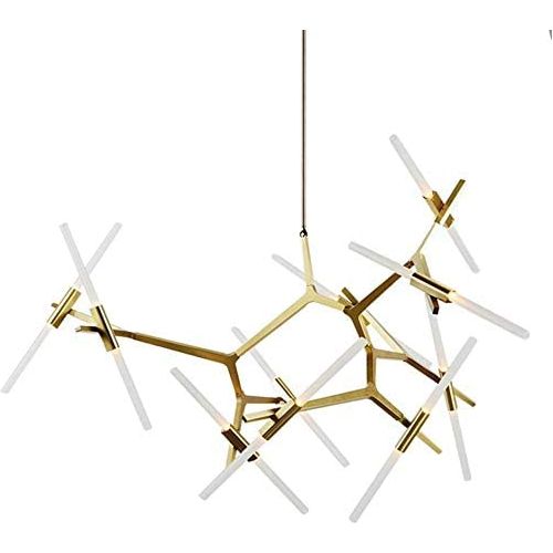 Hudson Branching Glass Cylinder Chandelier - Kavker - 