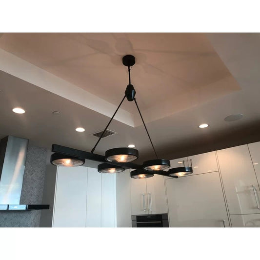 Maplewood 6-Light Kitchen Island Pendant - Kavker