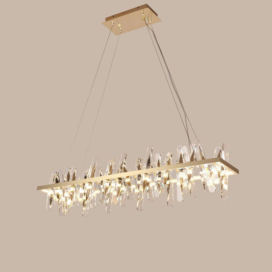 Beneteau Crystal Linear LED Chandelier - Kavker - 