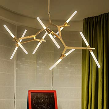 Hudson Branching Glass Cylinder Chandelier - Kavker - 
