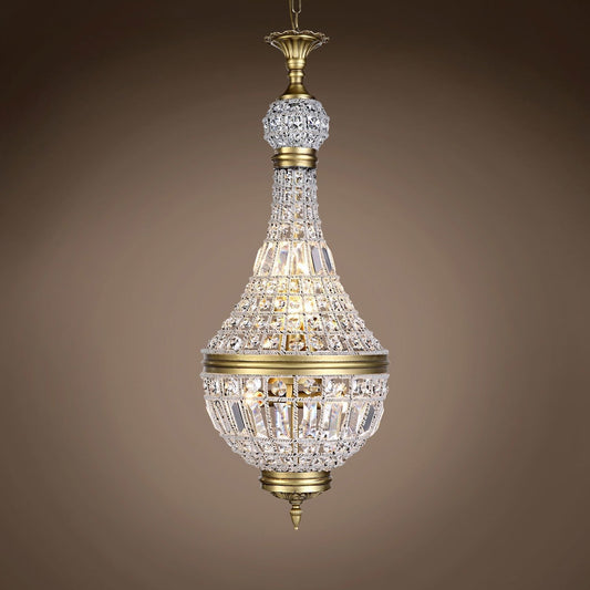 French Empire Crystal Chandelier - Kavker