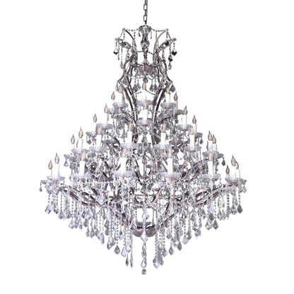 50 Light 60” Rococo Maria Theresa Crystal Chandelier - Kavker - 