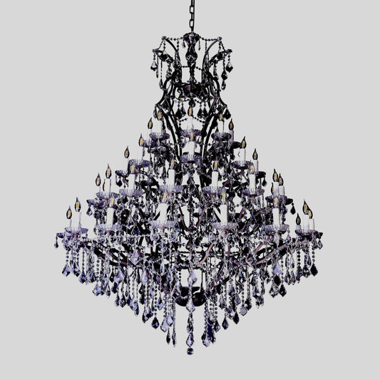 Maria Theresa 50 Light Smoke Crystal Chandelier - Kavker
