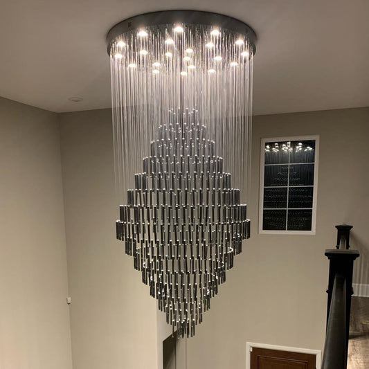 Ferenze V2 Rainfall Beaded Crystal Chandelier - Kavker - 