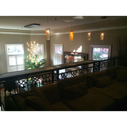 Rain Square Cluster Glass tile Pendant Chandelier - Kavker - 