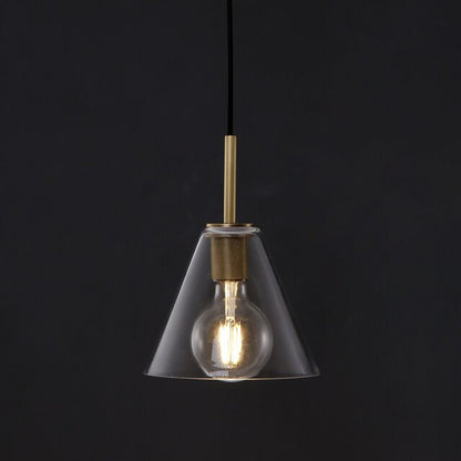 Lattice Cone Glass Pendant Light - Kavker