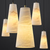 Modern Spanish Alabaster Mini Pendant Light – Round Design
