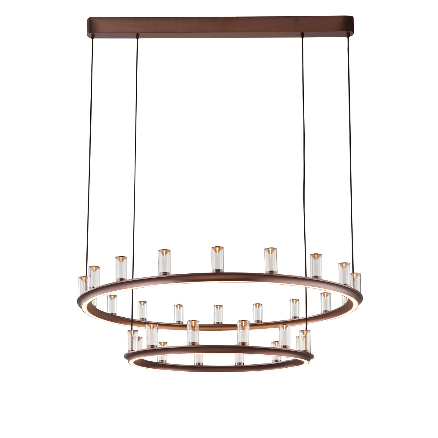 Aprilia Round LED Ring Chandelier - Kavker - 