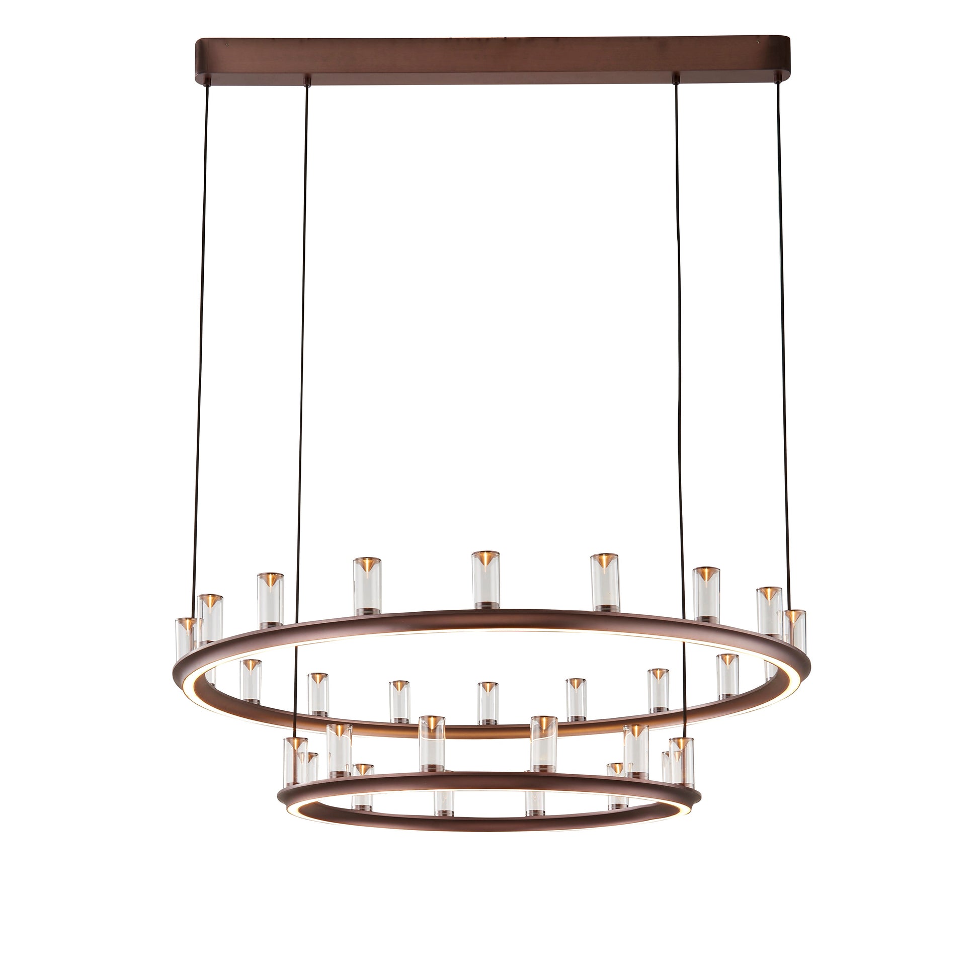 Aprilia Round LED Ring Chandelier - Kavker - 
