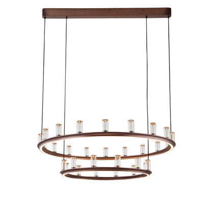 Aprilia Round LED Ring Chandelier - Kavker - 