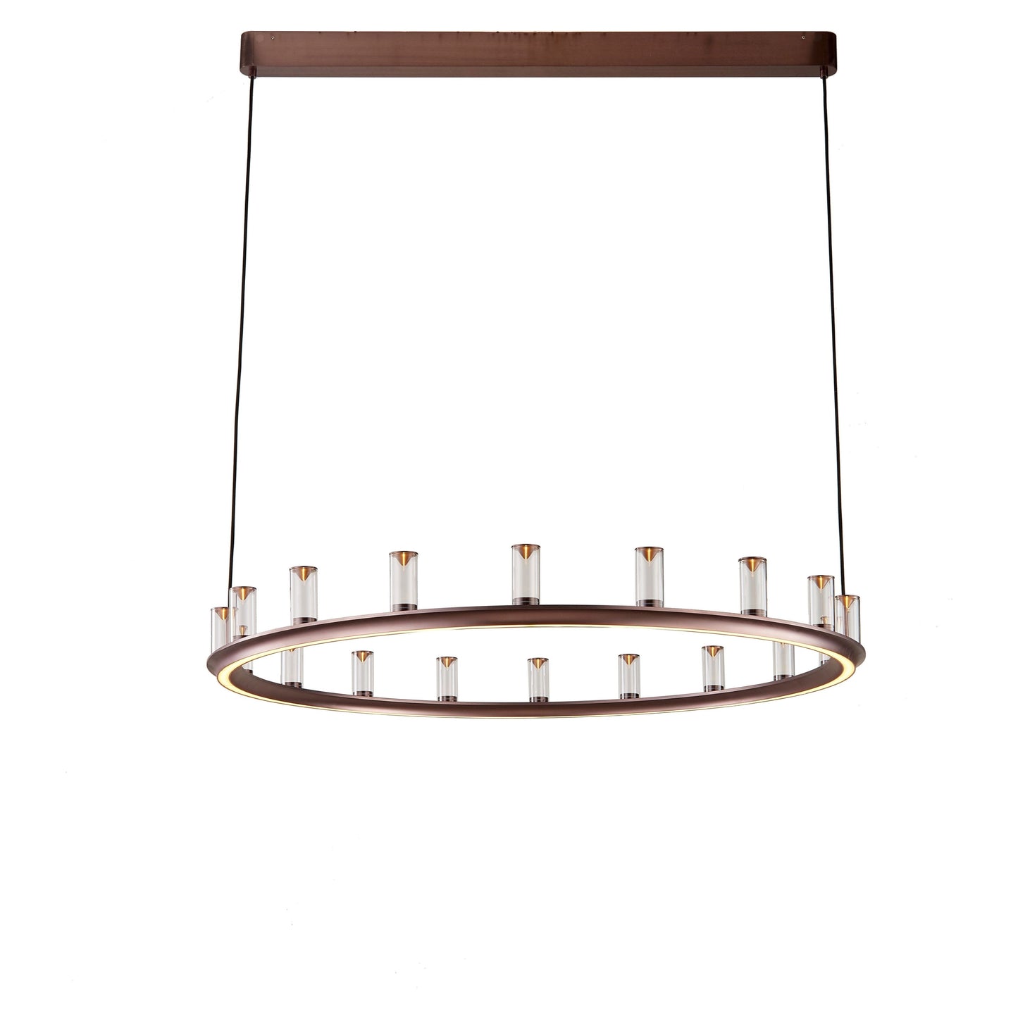 Aprilia Round LED Ring Chandelier - Kavker - 