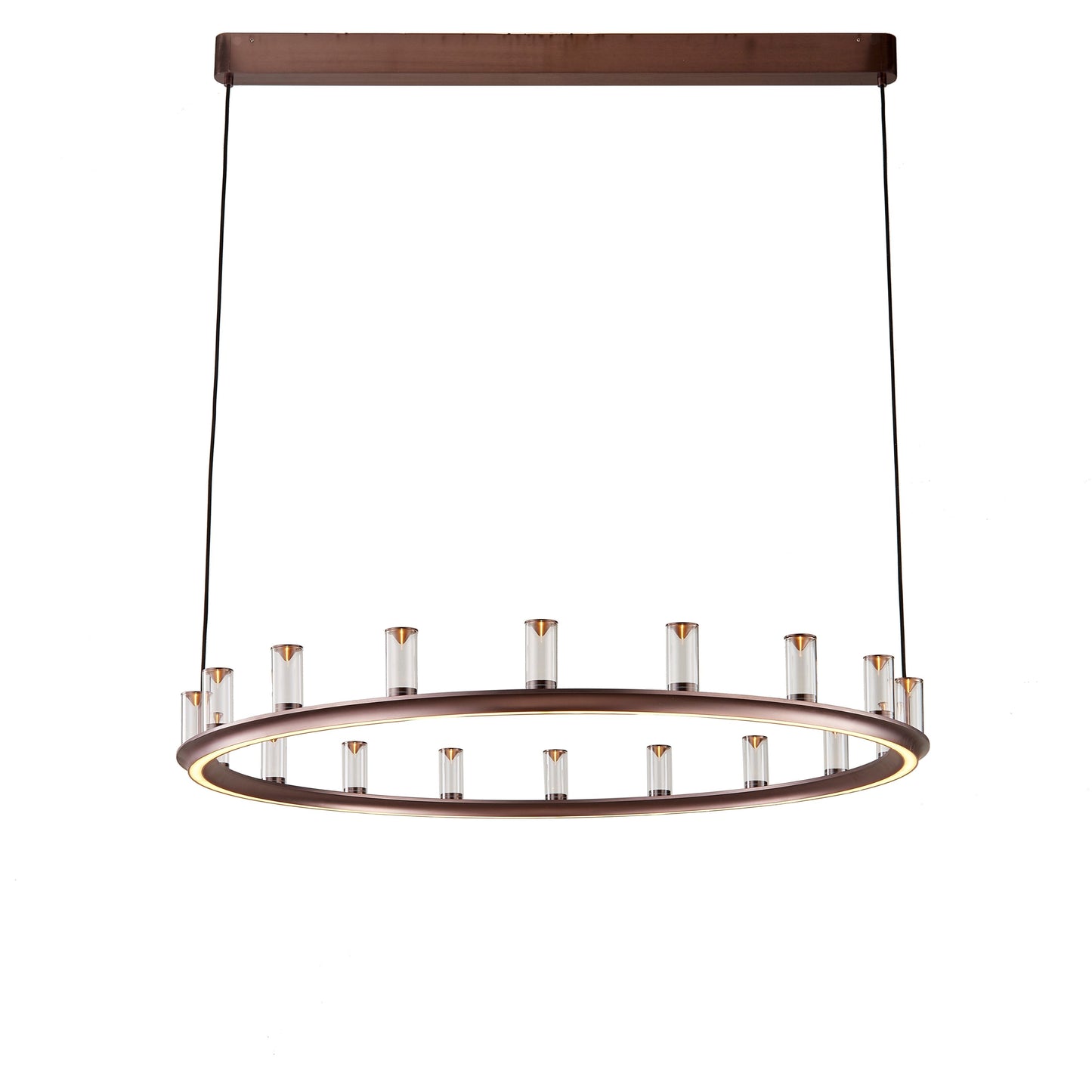 Aprilia Round LED Ring Chandelier - Kavker - 