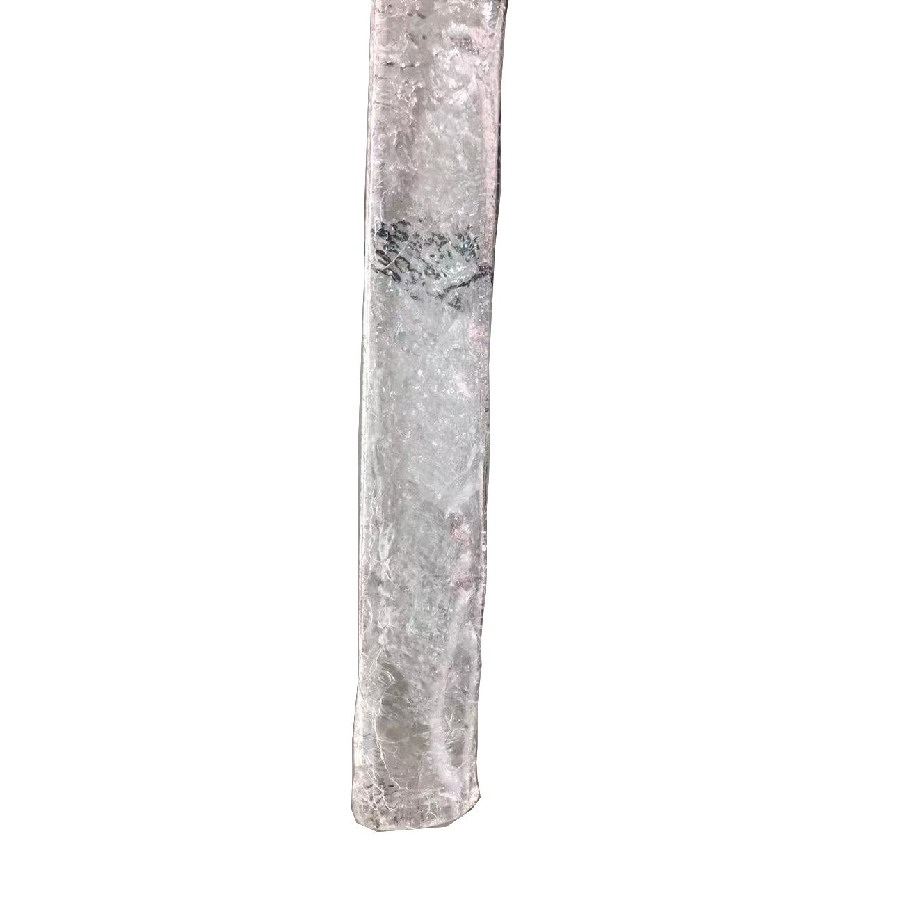 Seline Spiral Tiered/ Layered Cracked Textured Glass Chandelier - Kavker - 